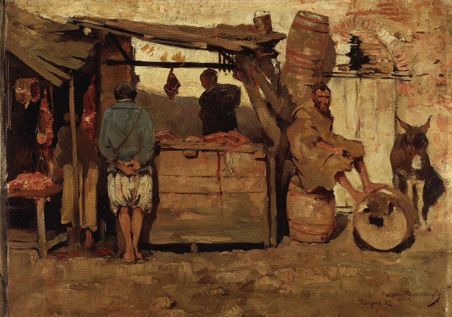 Bageri i Marokko - Théodore van Rysselberghe