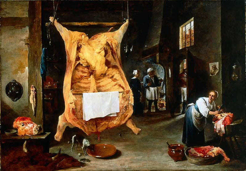 Boucherie - David Teniers den Yngre