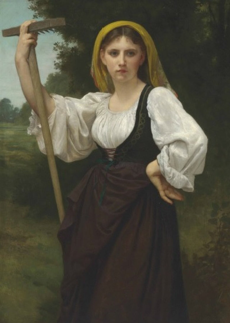 Faneuse (1870) - Bouguereau