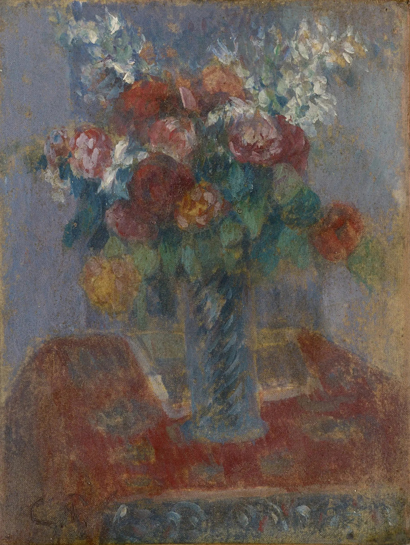 Blomsterbuket - Camille Pissarro