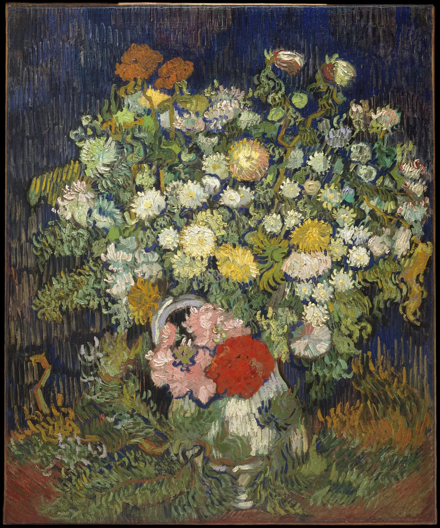 Blomsterbuket i en vase - Vincent van Gogh