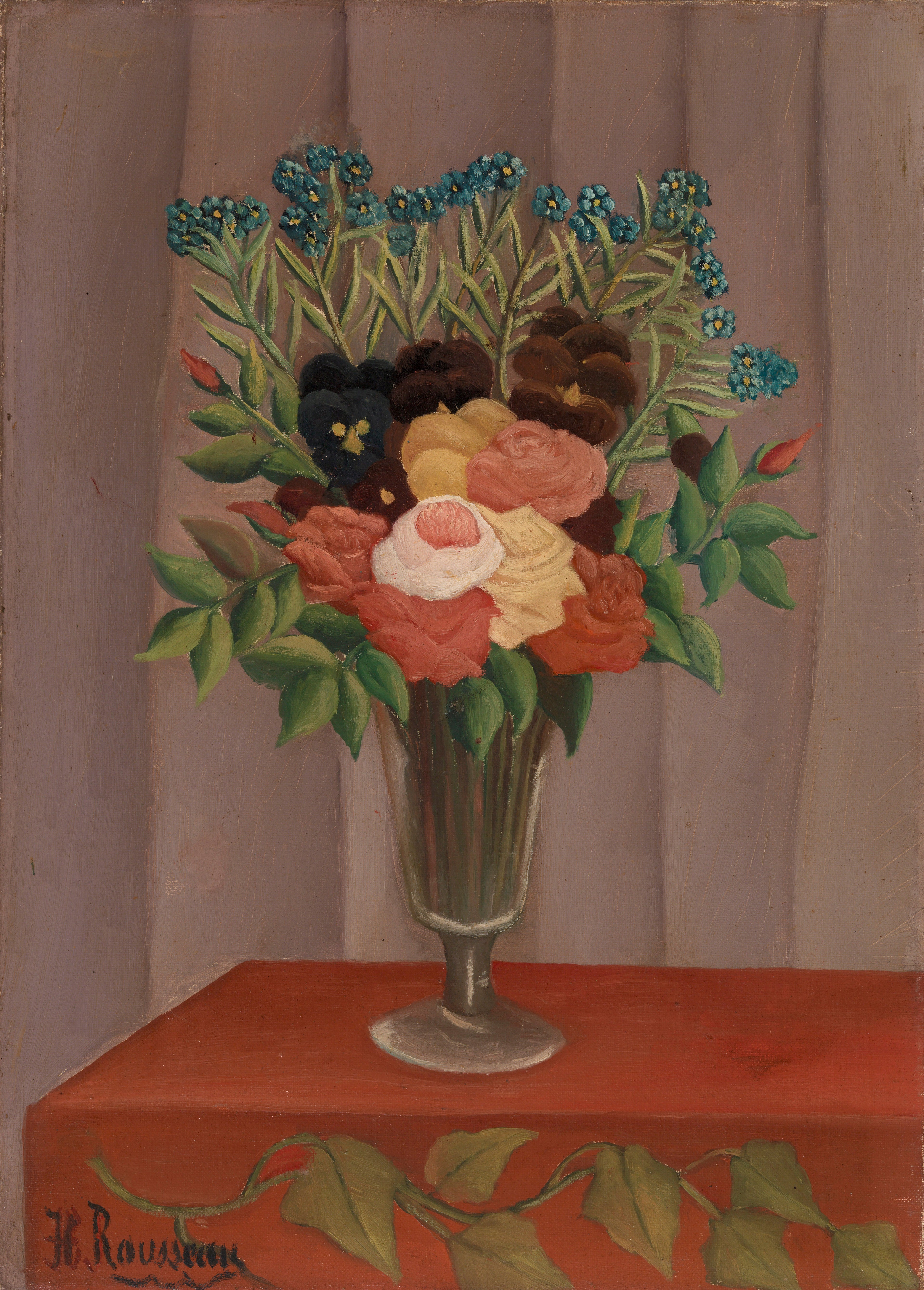 Blomstergave - Henri Rousseau