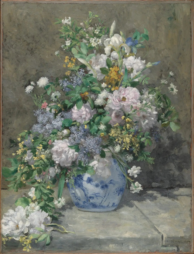 Forårsbuket - Pierre-Auguste Renoir