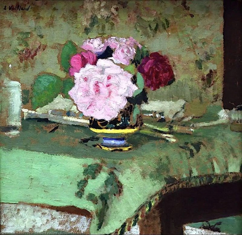 Roser buket - Édouard Vuillard
