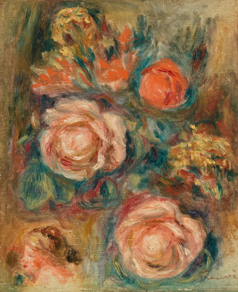 Rosenbuket - Pierre-Auguste Renoir