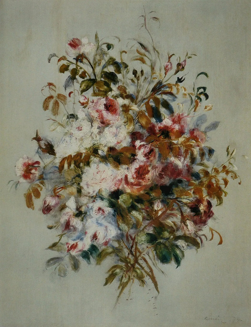 Rosenbuket - Pierre-Auguste Renoir