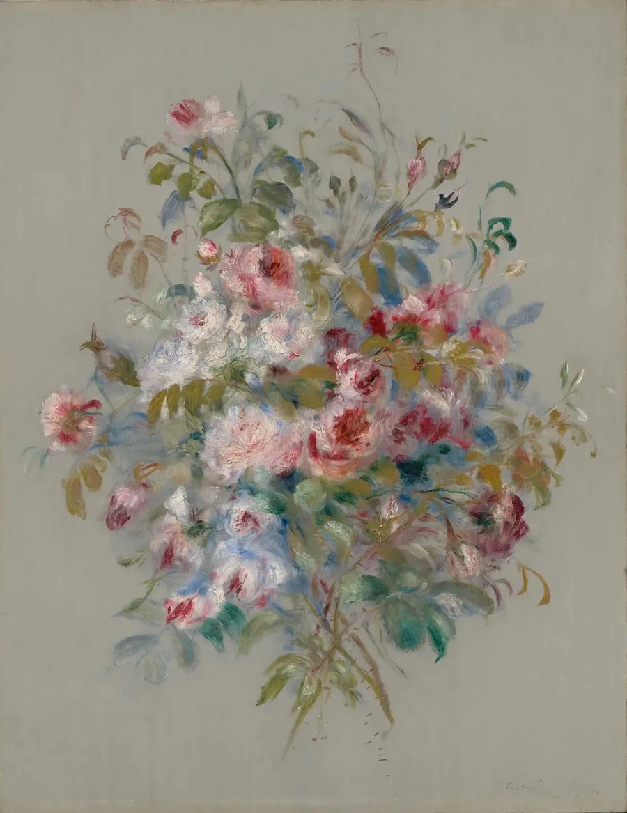 Rosenbuket - Pierre-Auguste Renoir