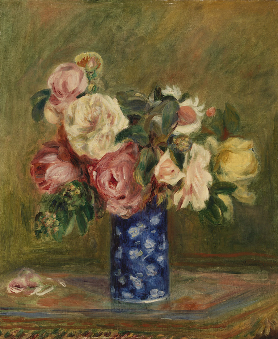 Rosenbuket (Rosenbuket) - Pierre-Auguste Renoir