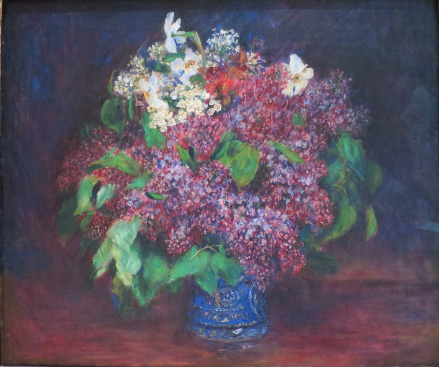 Lilac Bouquet - Pierre-Auguste Renoir