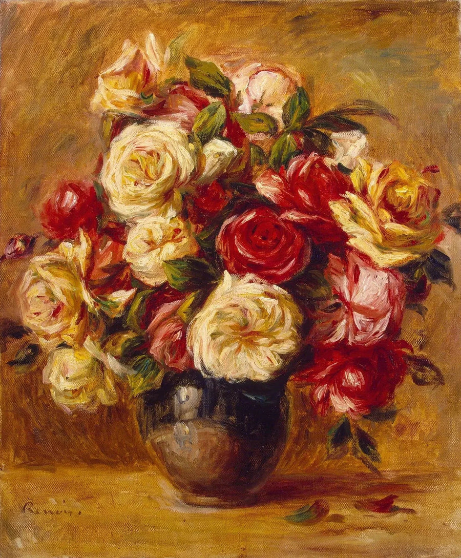 Rosenbuket - Pierre-Auguste Renoir
