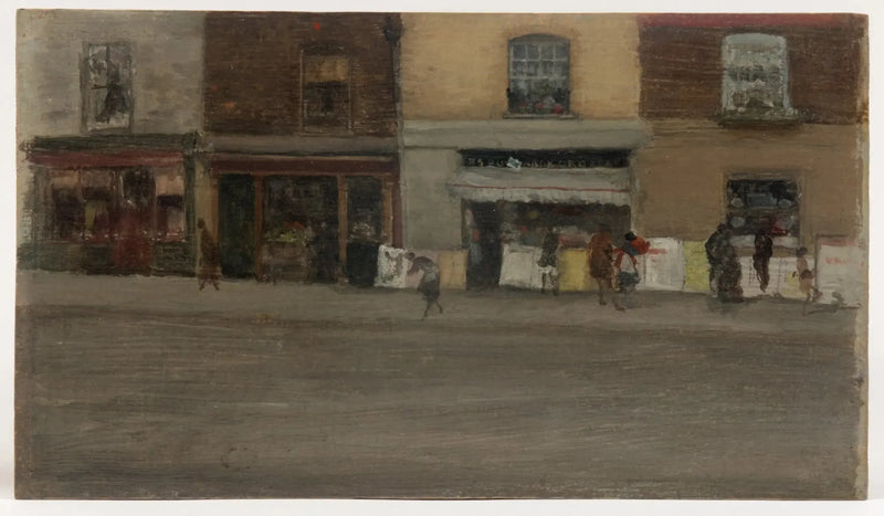 Chelsea-butikker - James Abbott McNeill Whistler