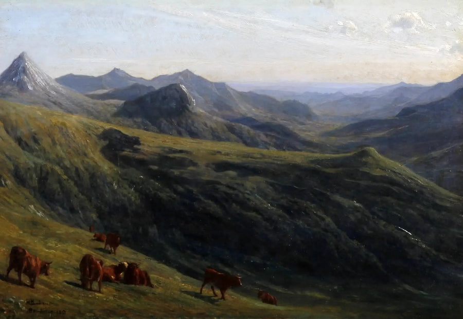 Bøfler på en bakke - Rosa Bonheur