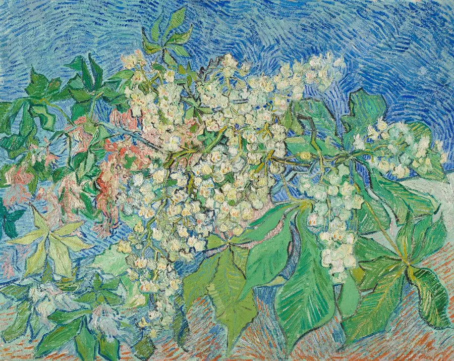 Blomstrende kastanjegrene - Vincent van Gogh