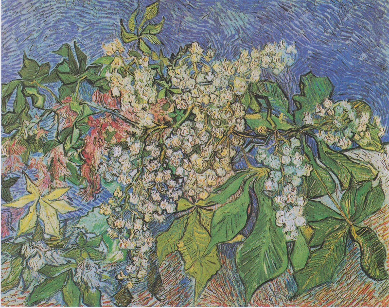 Blomstrende kastanjegrene - Vincent van Gogh