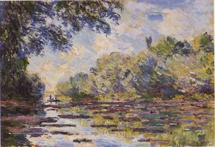 Seinarms ved Giverny - Claude Monet