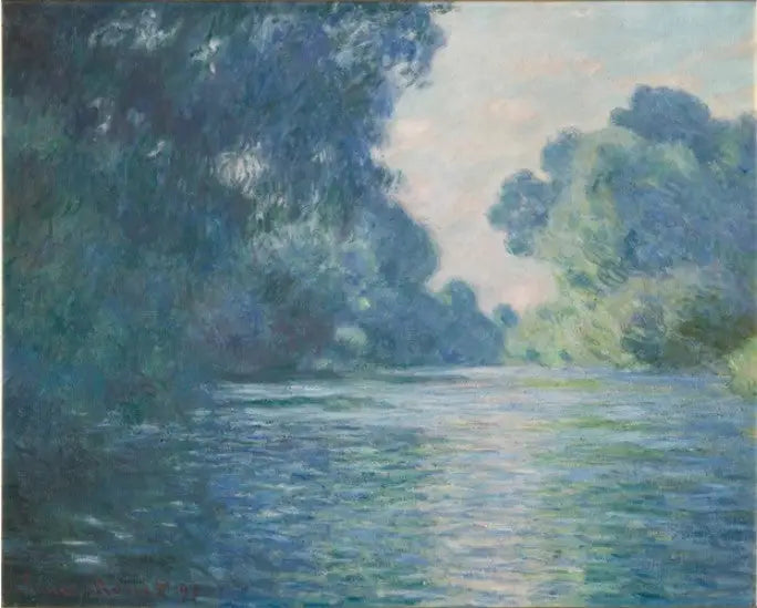 Seinarms nær Giverny - Claude Monet