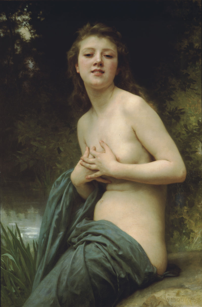 La Brise du printemps - Bouguereau