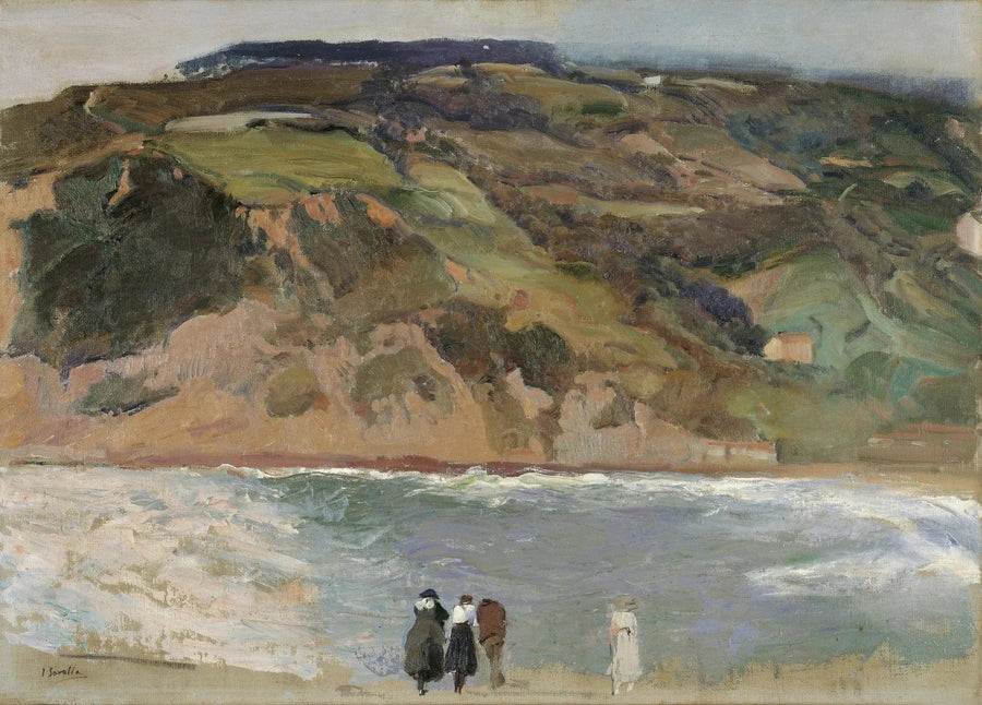 Brændbølge i San Sebastián - Joaquín Sorolla