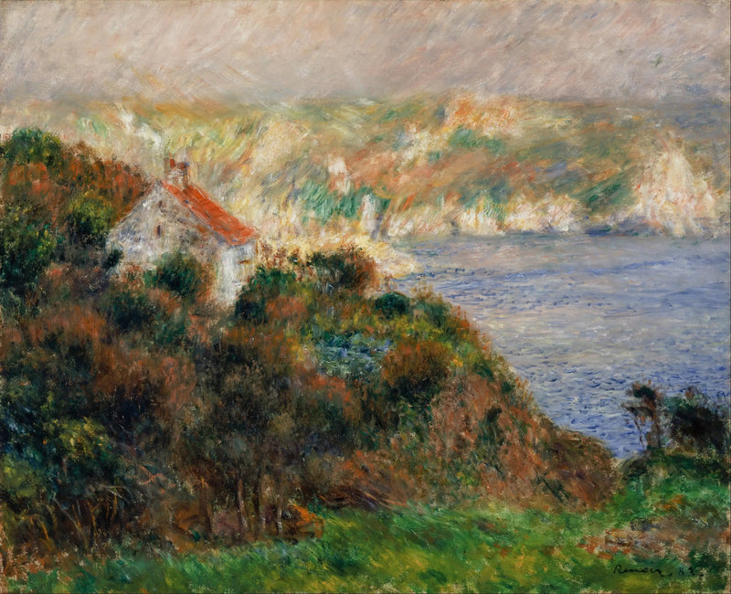 Tåge over Guernesey - Pierre-Auguste Renoir