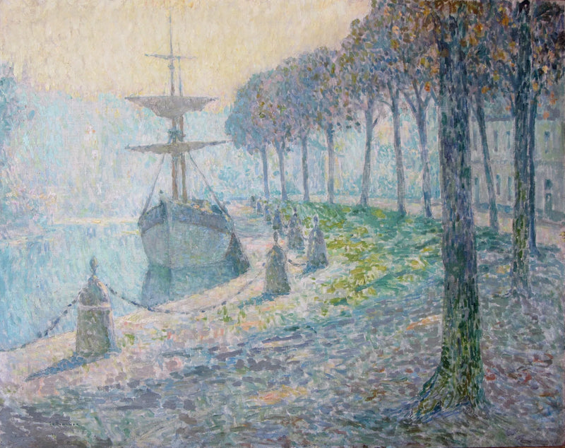 Tåge i Midi - Henri Le Sidaner