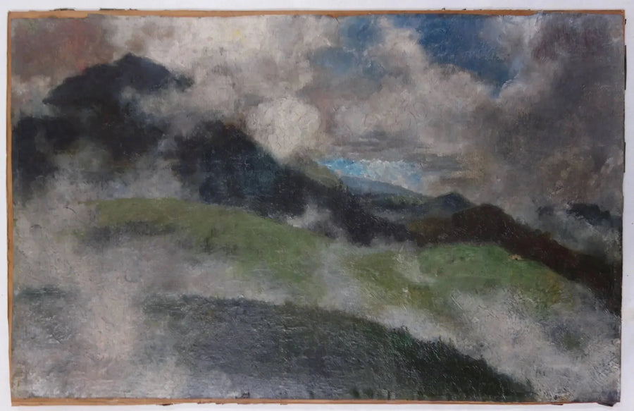 Stigende tåge - Franz Marc