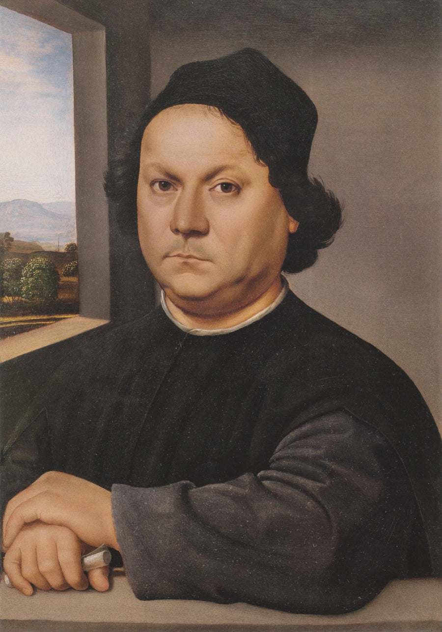Portræt af Perugino - Raphael Sanzio