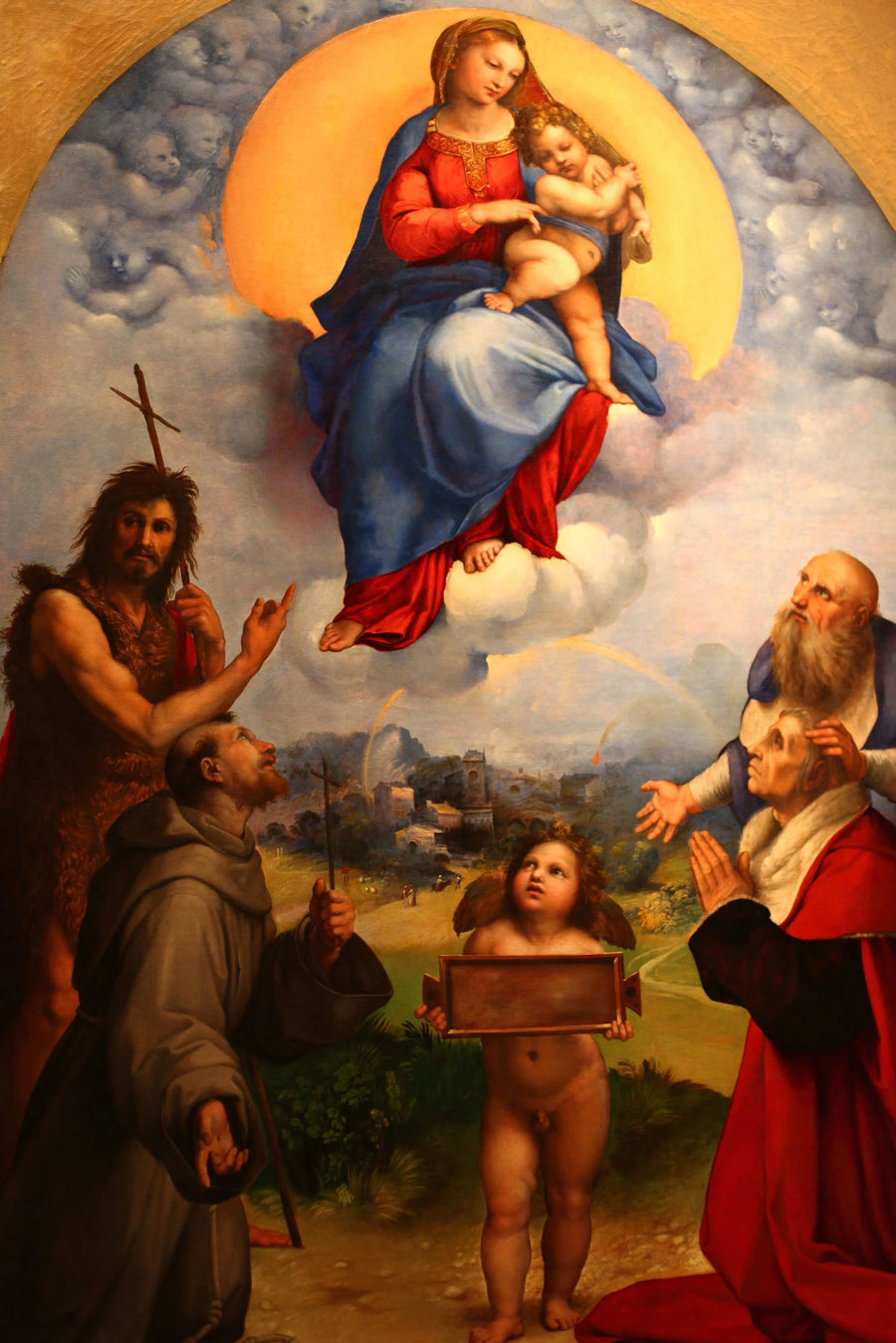 Jomfruen af Foligno - Raphael Sanzio