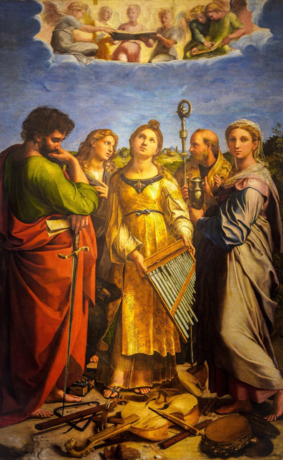 Sankt Cecilia - Raphael Sanzio