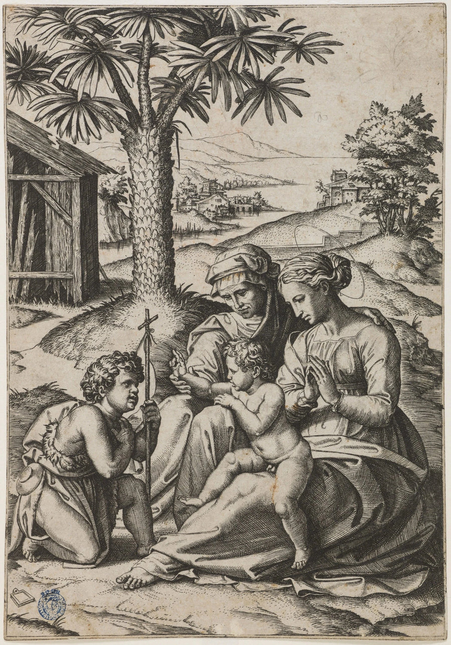 Den Guddommelige Kærligheds Madonna - Raphael Sanzio
