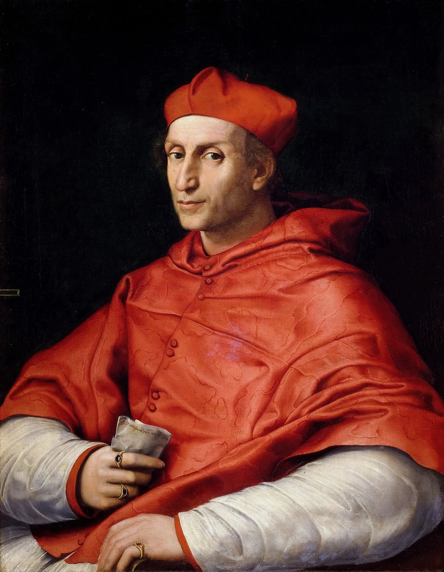 Portræt af kardinal Bibbiena - Raphael Sanzio