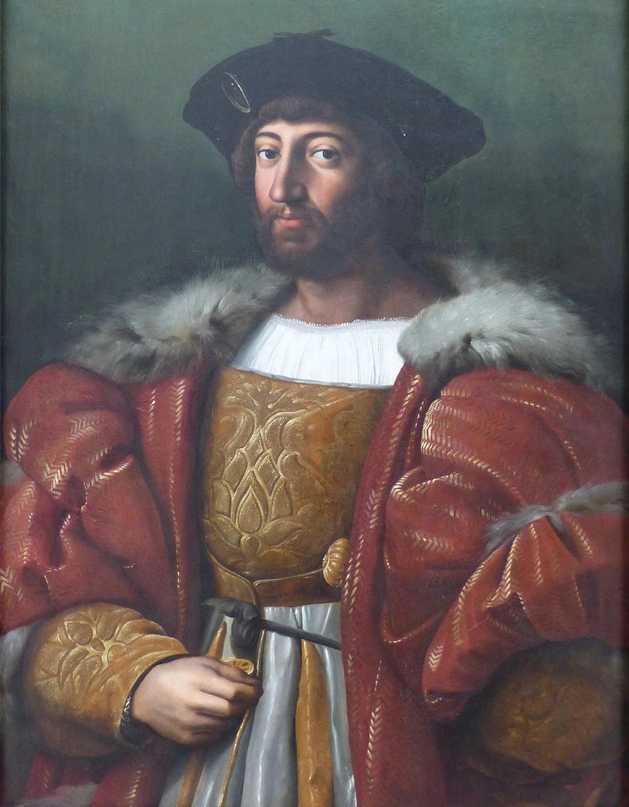 Portræt af Laurent de Médicis, hertug af Urbino - Raphael Sanzio