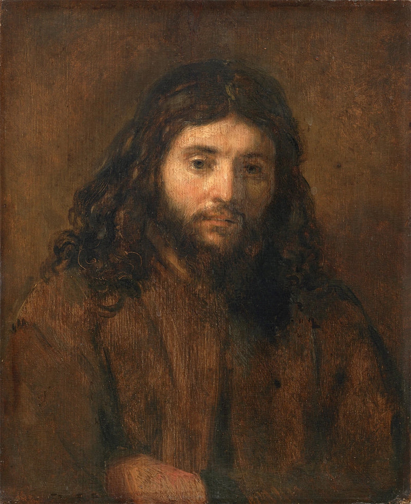 Buste du Christ – cercle de Rembrandt, après 1648