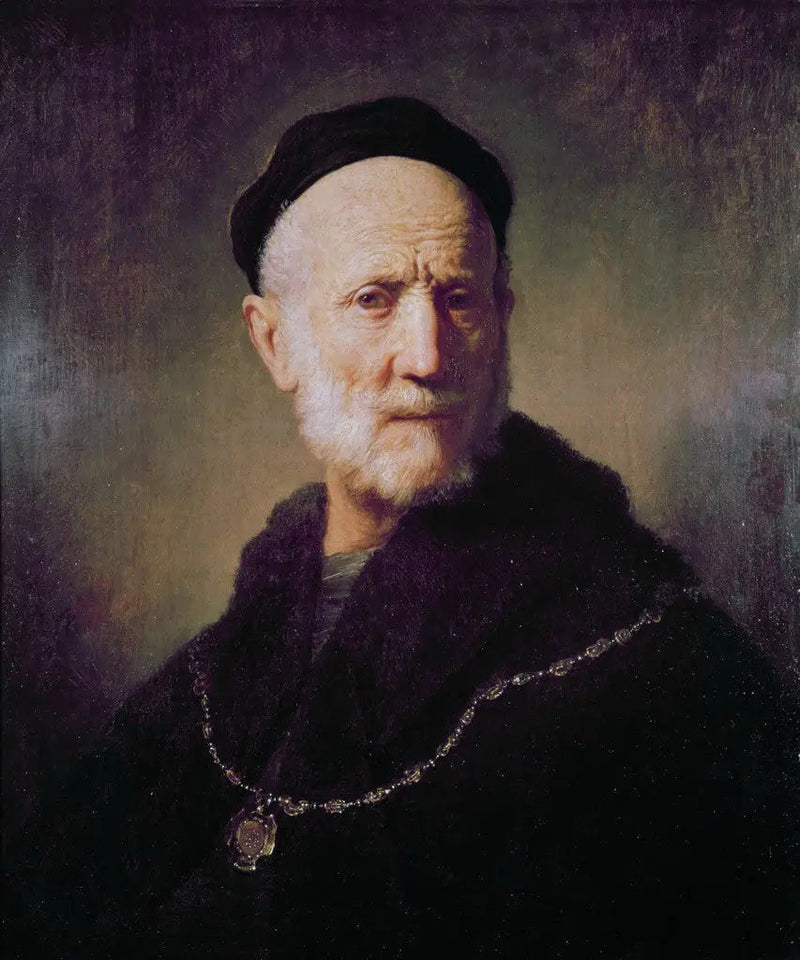 Buste af en gammel mand - Rembrandt