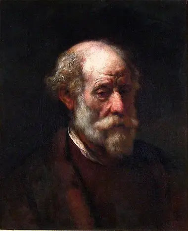 Buste af en gammel mand - Rembrandt