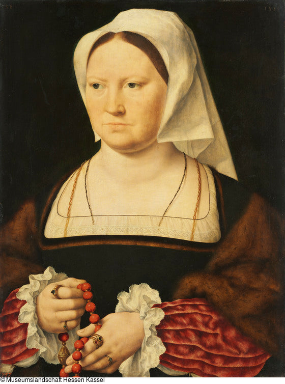 En kvindes bust - Joos van Cleve