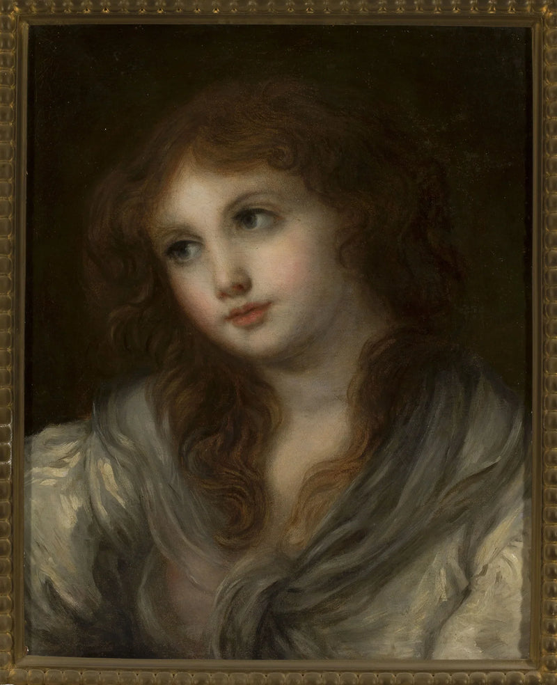 En pige brystbuste - Jean-Baptiste Greuze