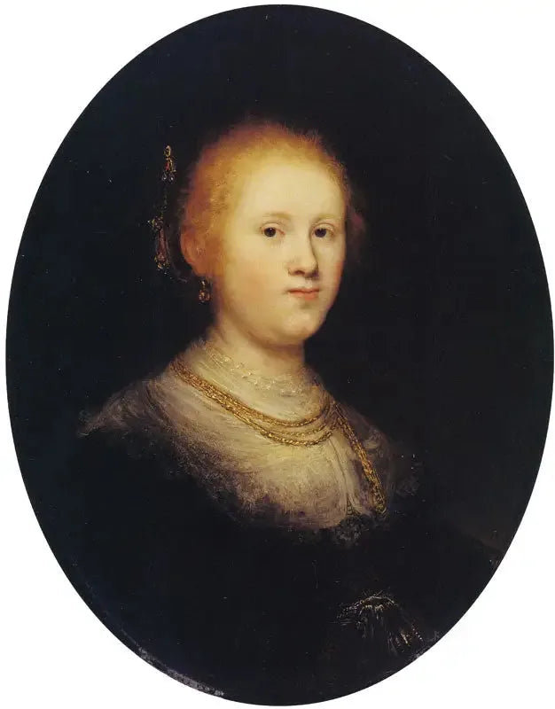 Buste af en ung kvinde - Rembrandt