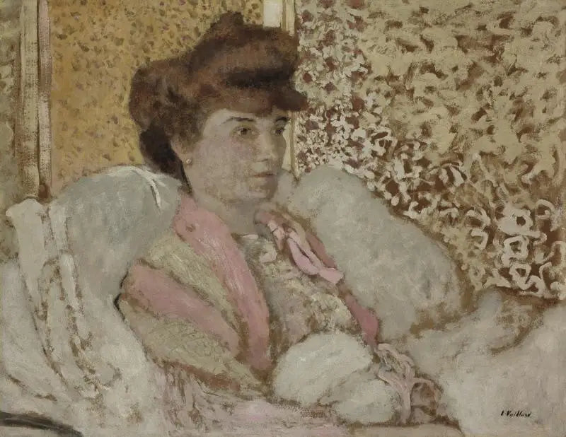 Buste de femme assise (Misia Natanson) - Édouard Vuillard