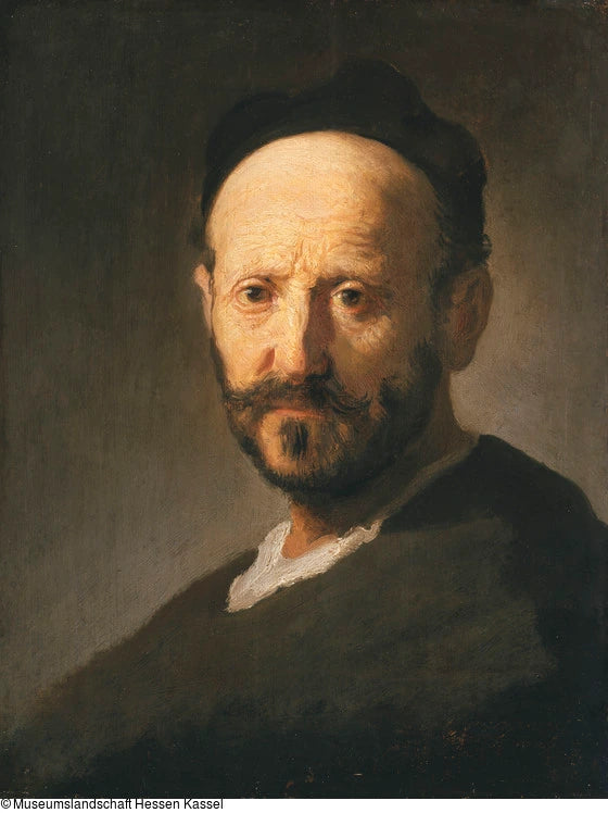 Mandbuste med en kasket - Rembrandt