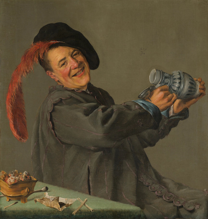 Le buveur joyeux - Judith Leyster