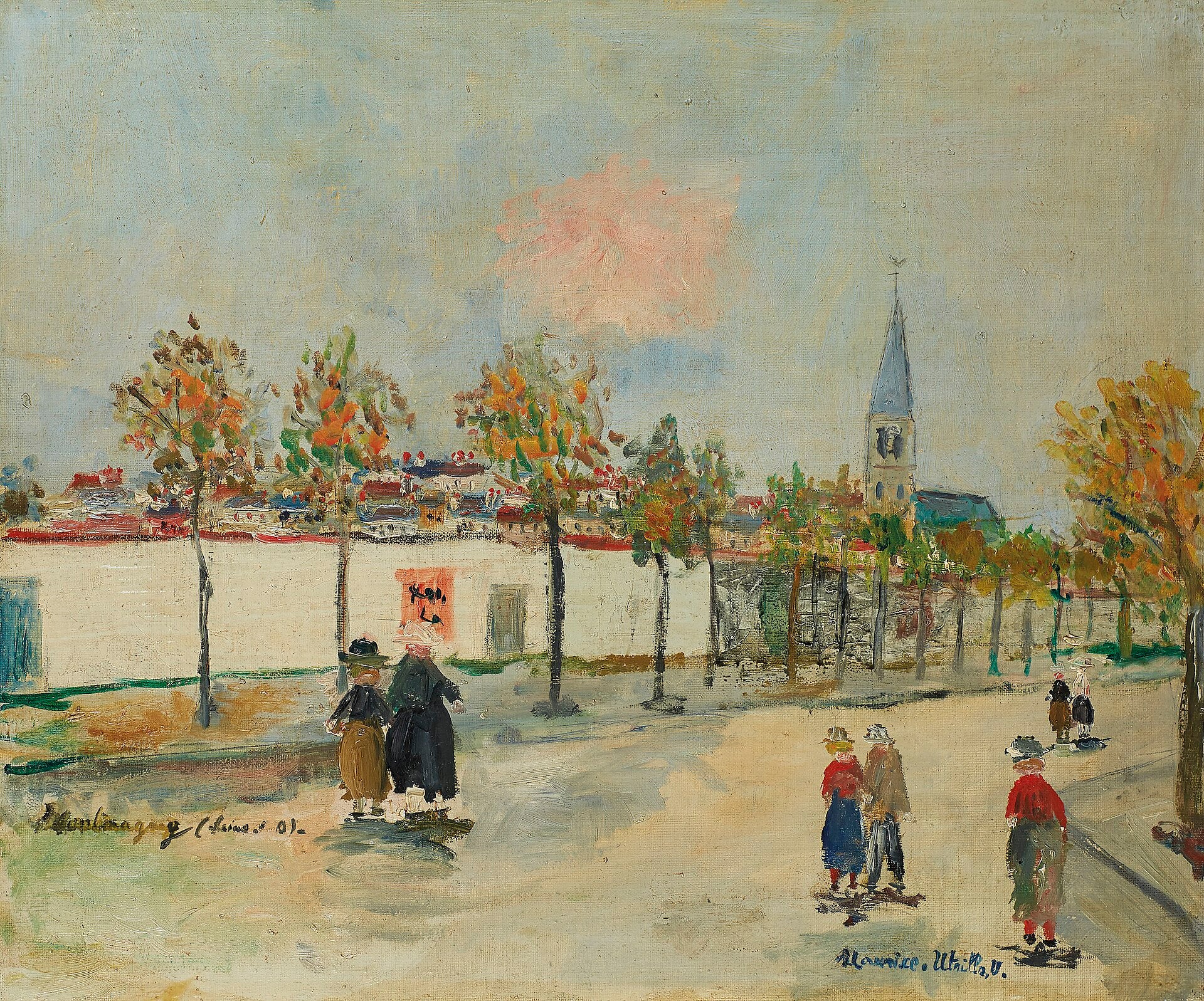 L’Église de Montmagny - Maurice Utrillo