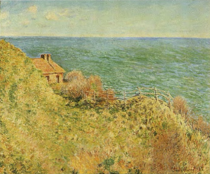 Reproduction du tableau « Cabane des douaniers - Claude Monet » par Alpha Reproduction en peinture à l’huile