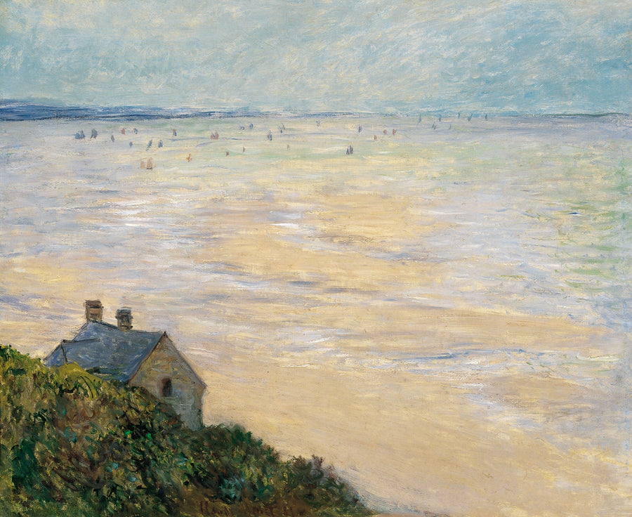La Cabane à Trouville, lavvande W686 - Claude Monet