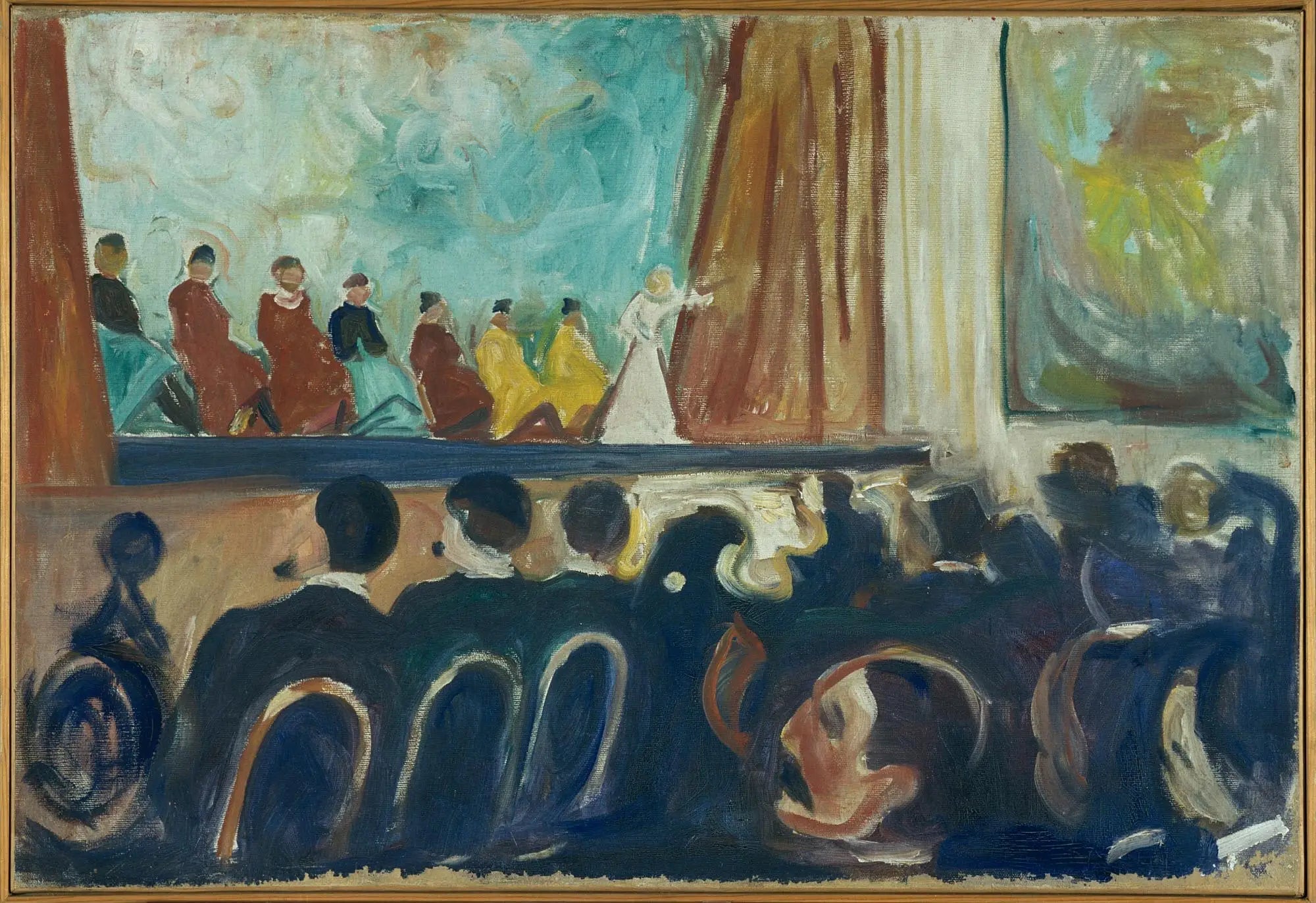 Cabaret - Edvard Munch image 1 copie de tableau peinte à la main