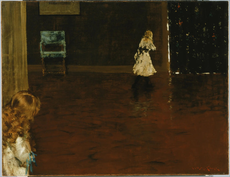 Cache-cache - William Merritt Chase
