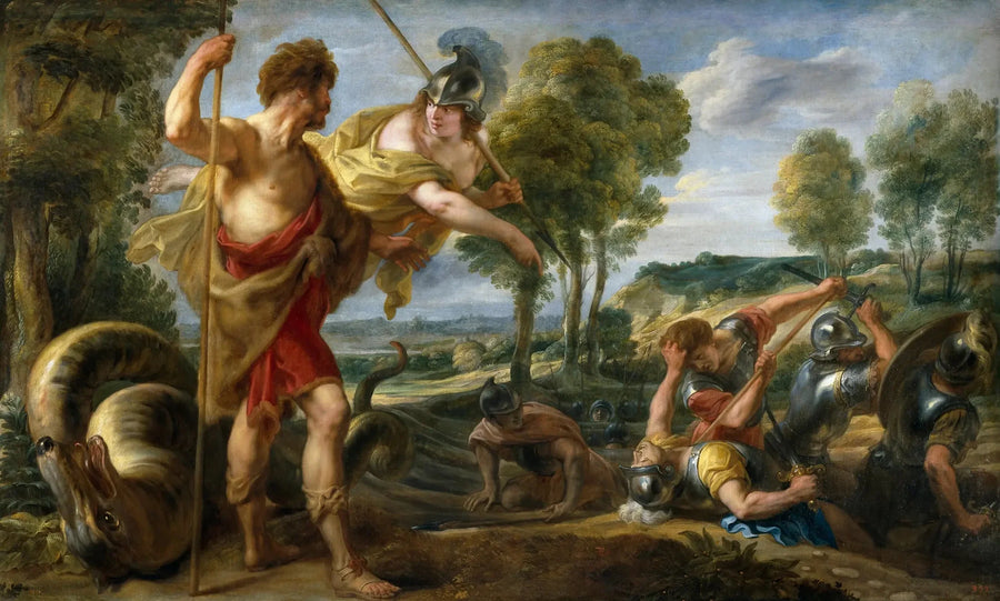 Cadmus og Minerva - Peter Paul Rubens