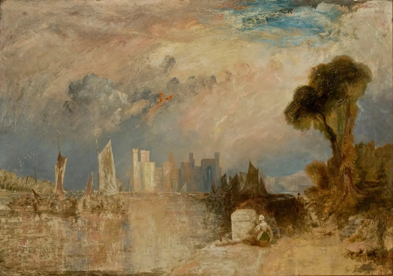Caernarfon Slot - J. M. W. Turner
