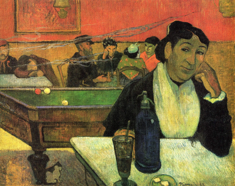 Café i Arles - Paul Gauguin