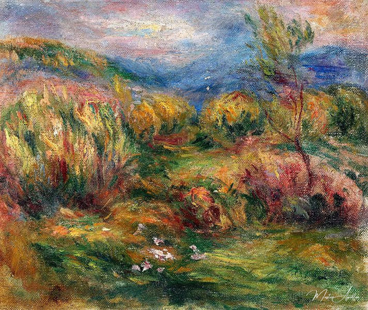 Cagnes-sur-Mer - Pierre-Auguste Renoir - Reproductions de tableaux et peintures haut de gamme