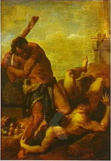 Kain og Abel - David Teniers den Yngre